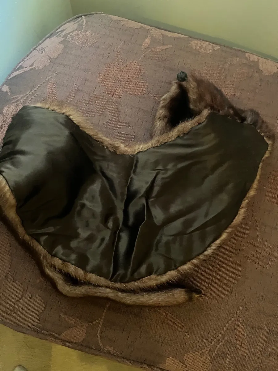 Vintage Fur wrap - Image 2