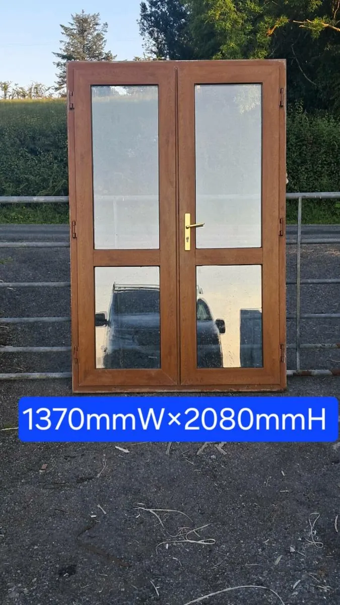 PVC FRENCH DOORS