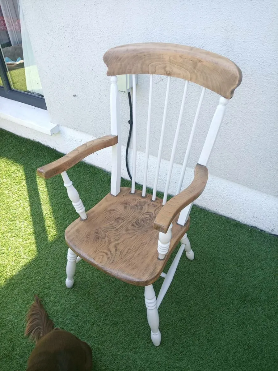 Farmhouse Chair - Grandad Chair - Image 2