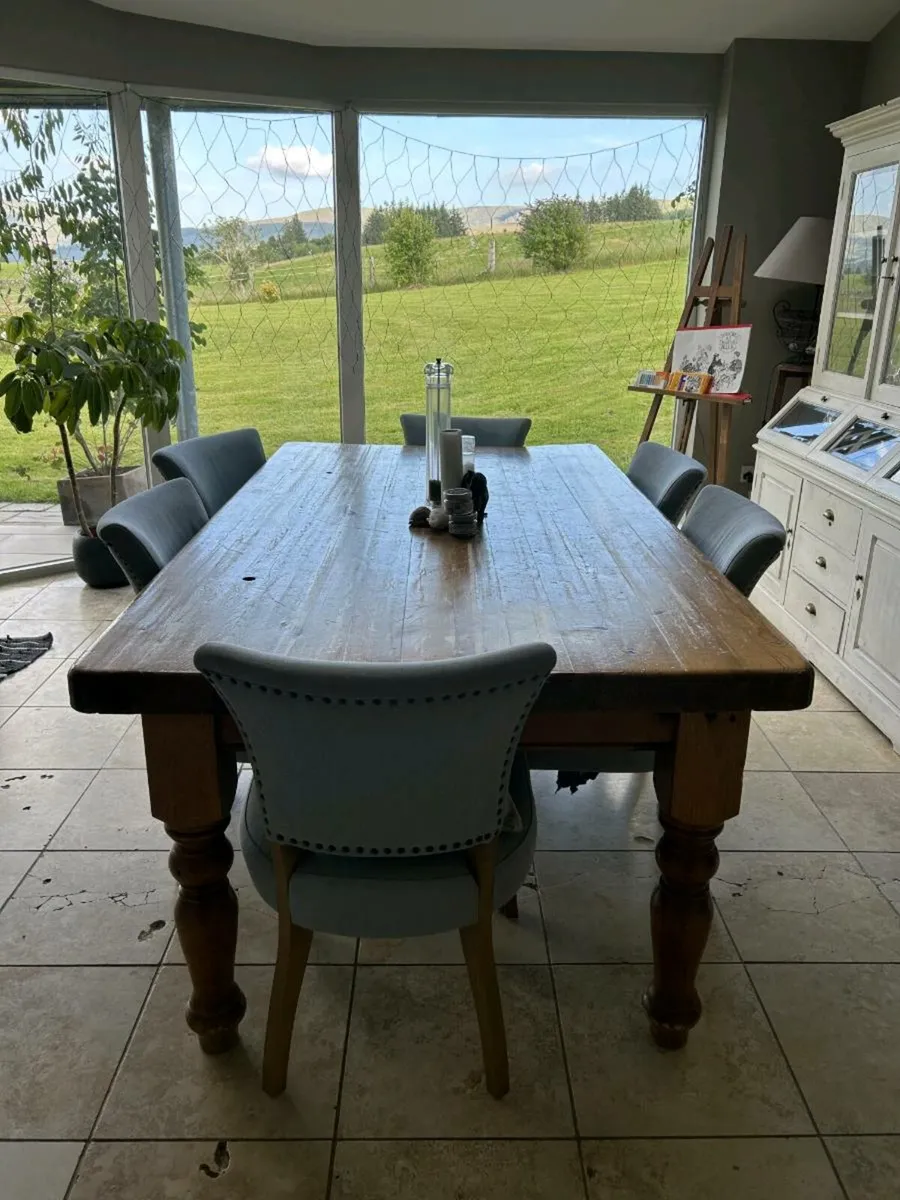 8 Person Kitchen  table - Image 1