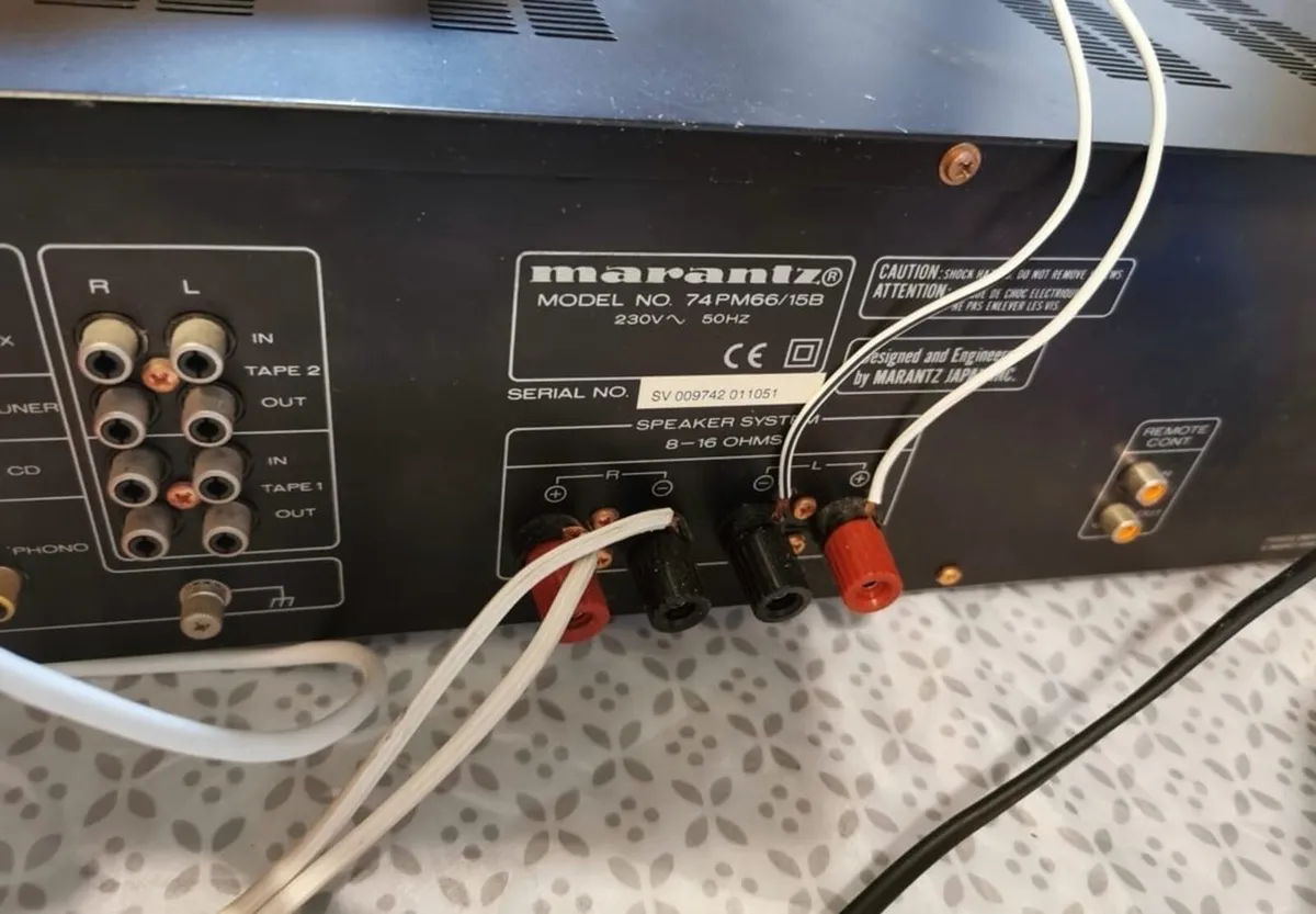 Marantz Amplifier + Matching CD Player - Image 2
