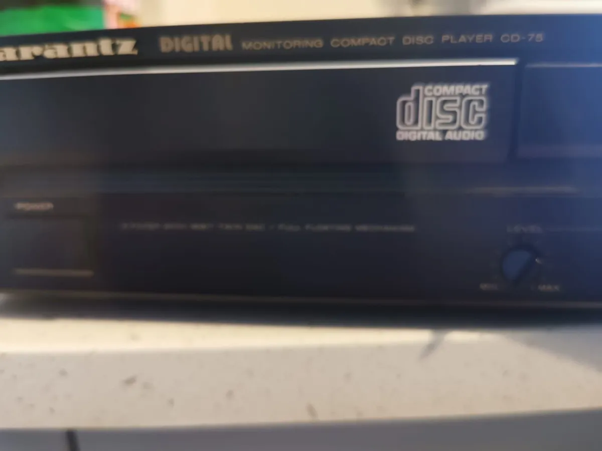 Marantz Amplifier + Matching CD Player - Image 4