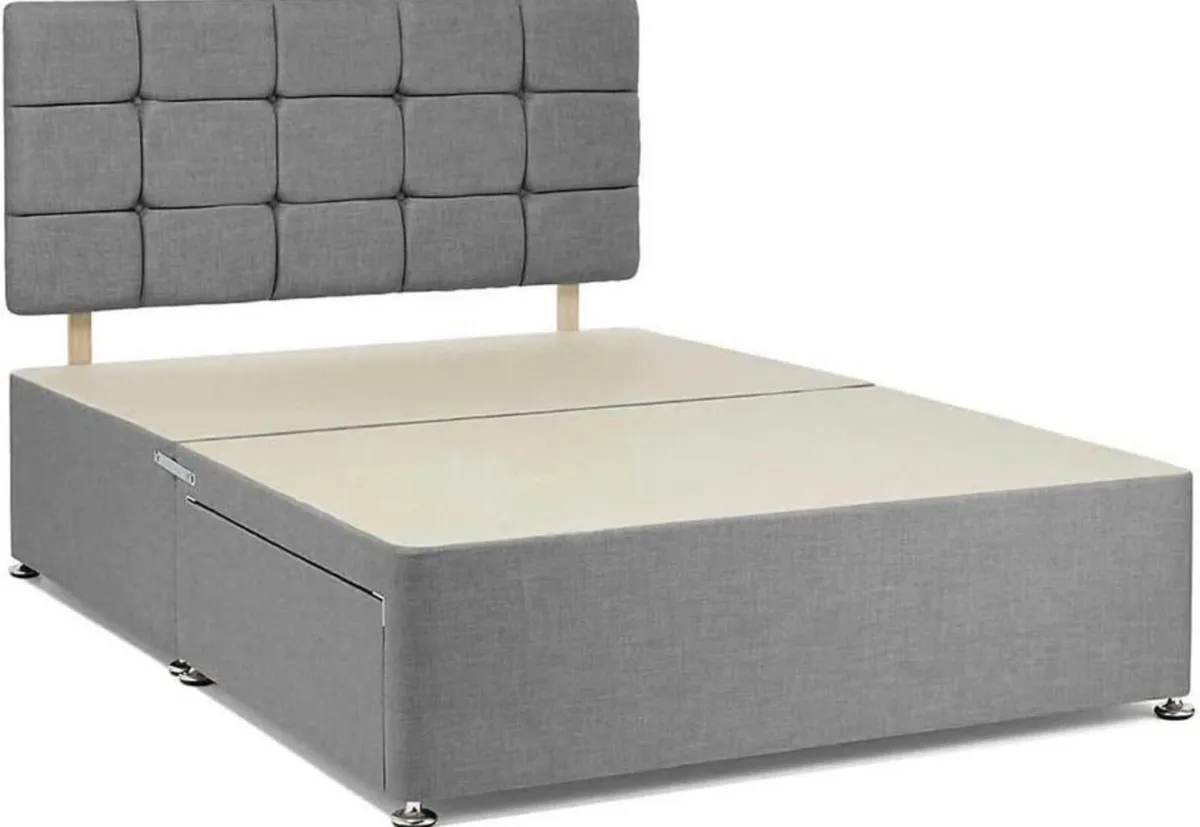 Double bed with storage - Image 3