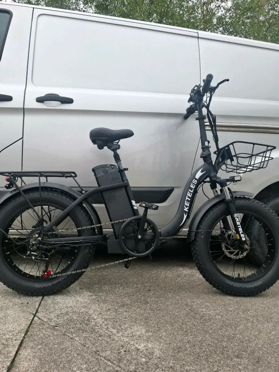 Ebike foldable 35ah battery 45km speed - Image 1