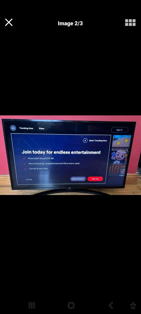 LG 43-inch Smart UHD Tv. - Image 3