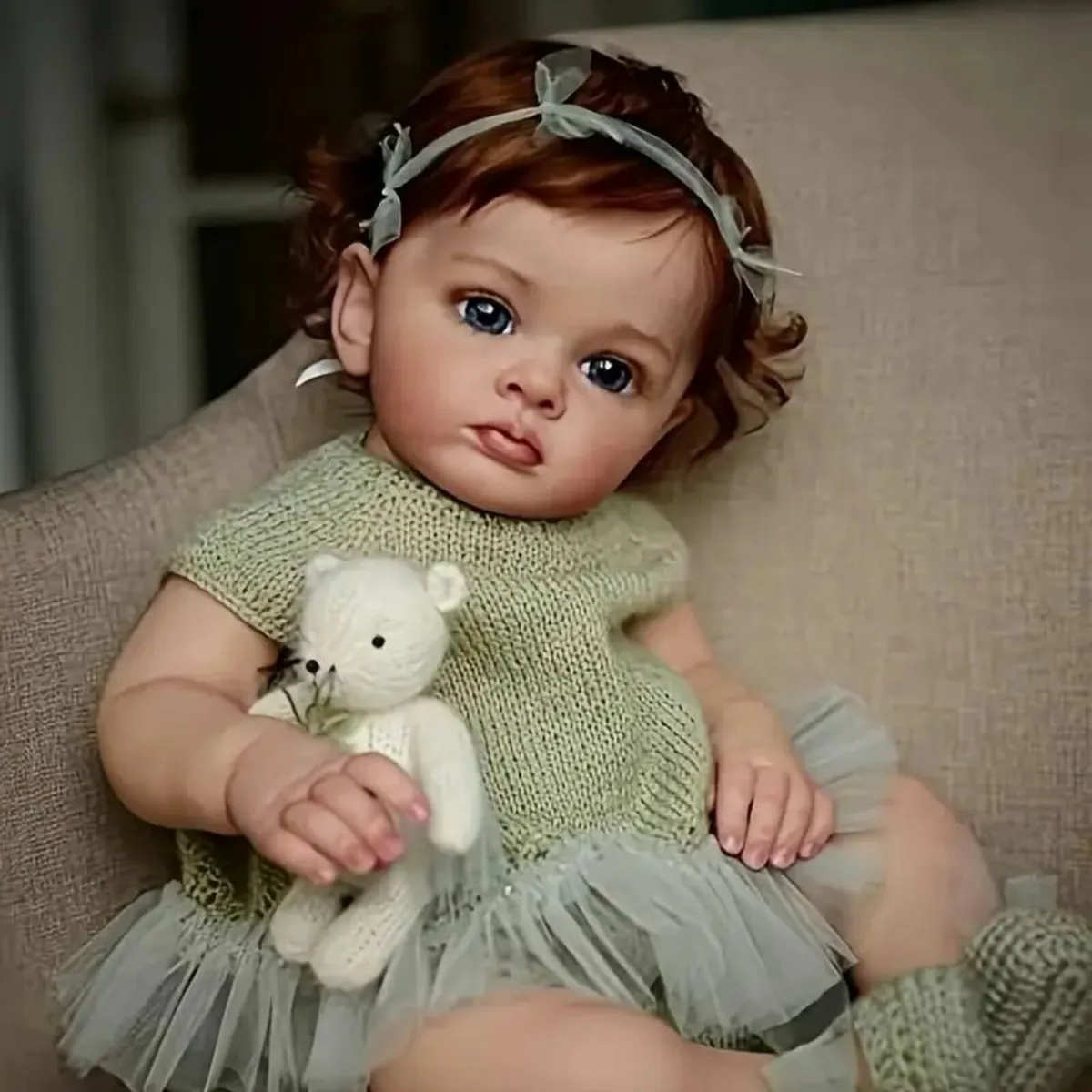Realistic Soft Body Reborn Doll 22 Inch for Kids - Image 4