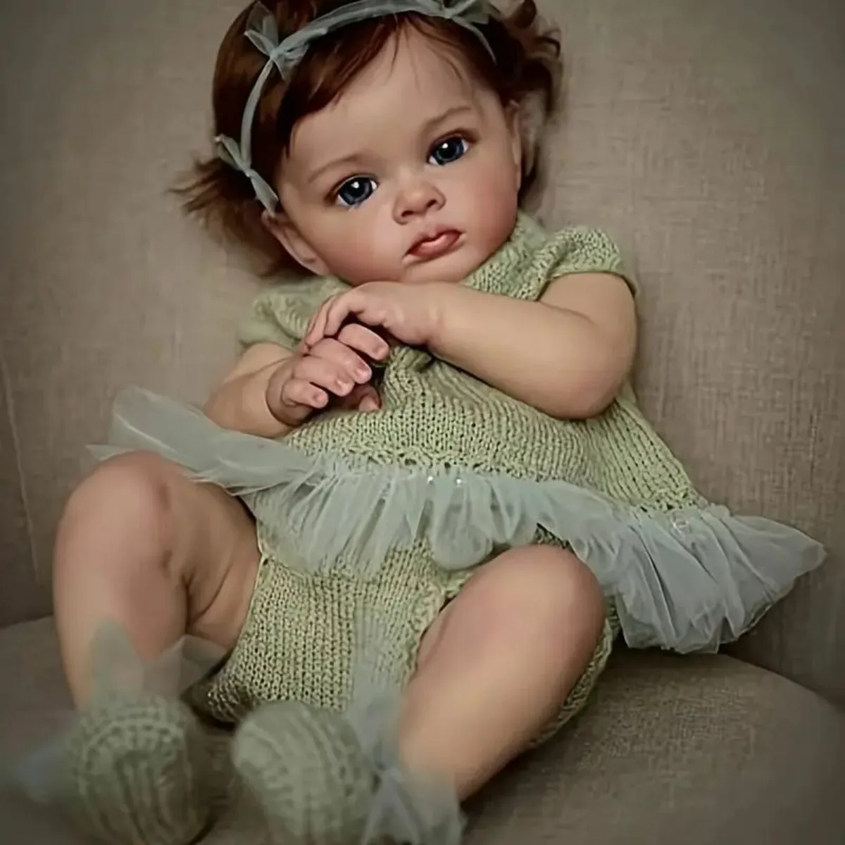 Realistic Soft Body Reborn Doll 22 Inch for Kids - Image 1