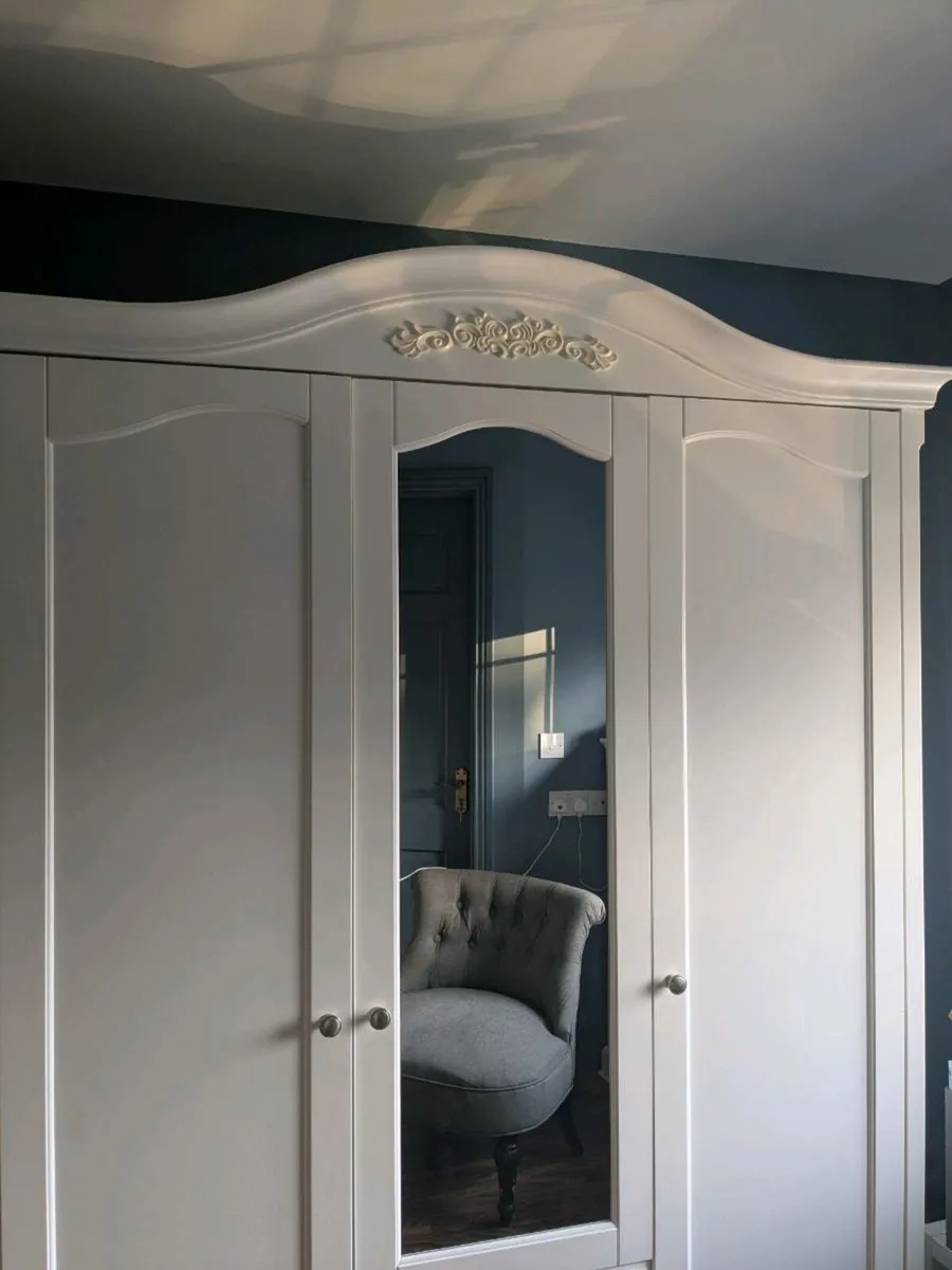 Next Triple White Wardrobe - Image 2