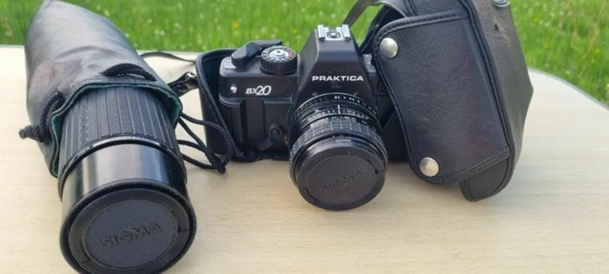 Praktica BX 20 with two lenses - Image 1