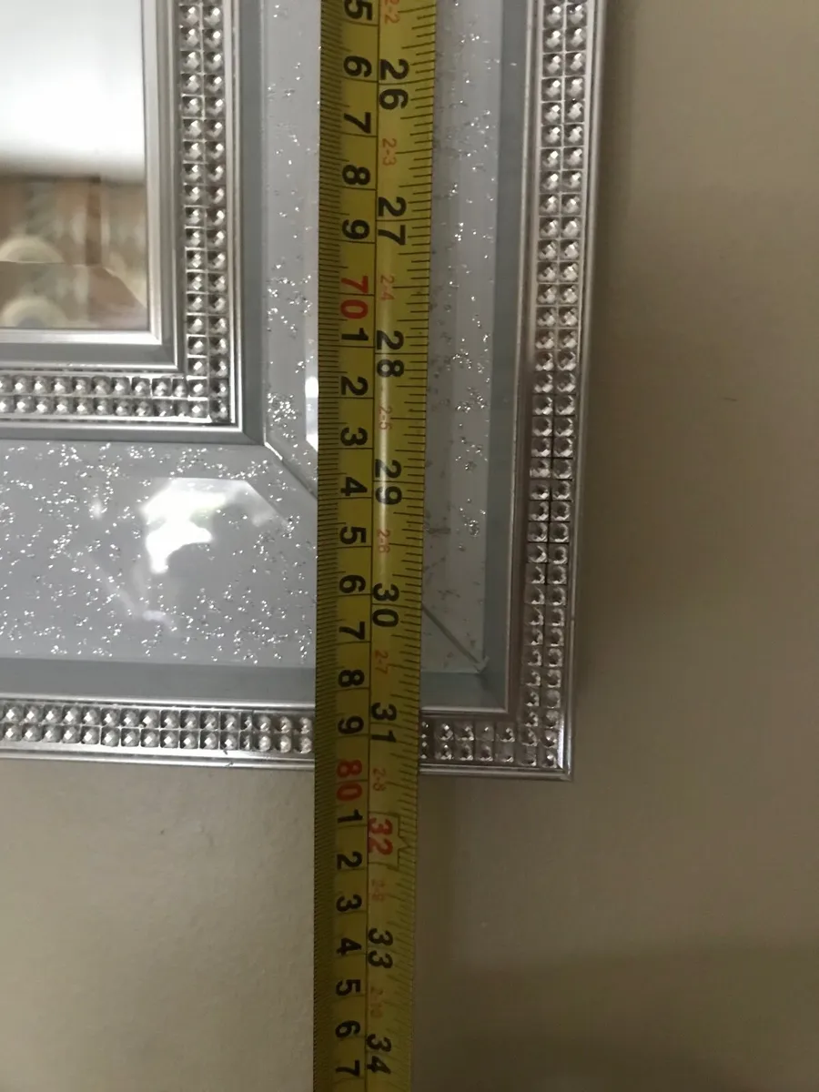 Large diamond mirror - Image 3
