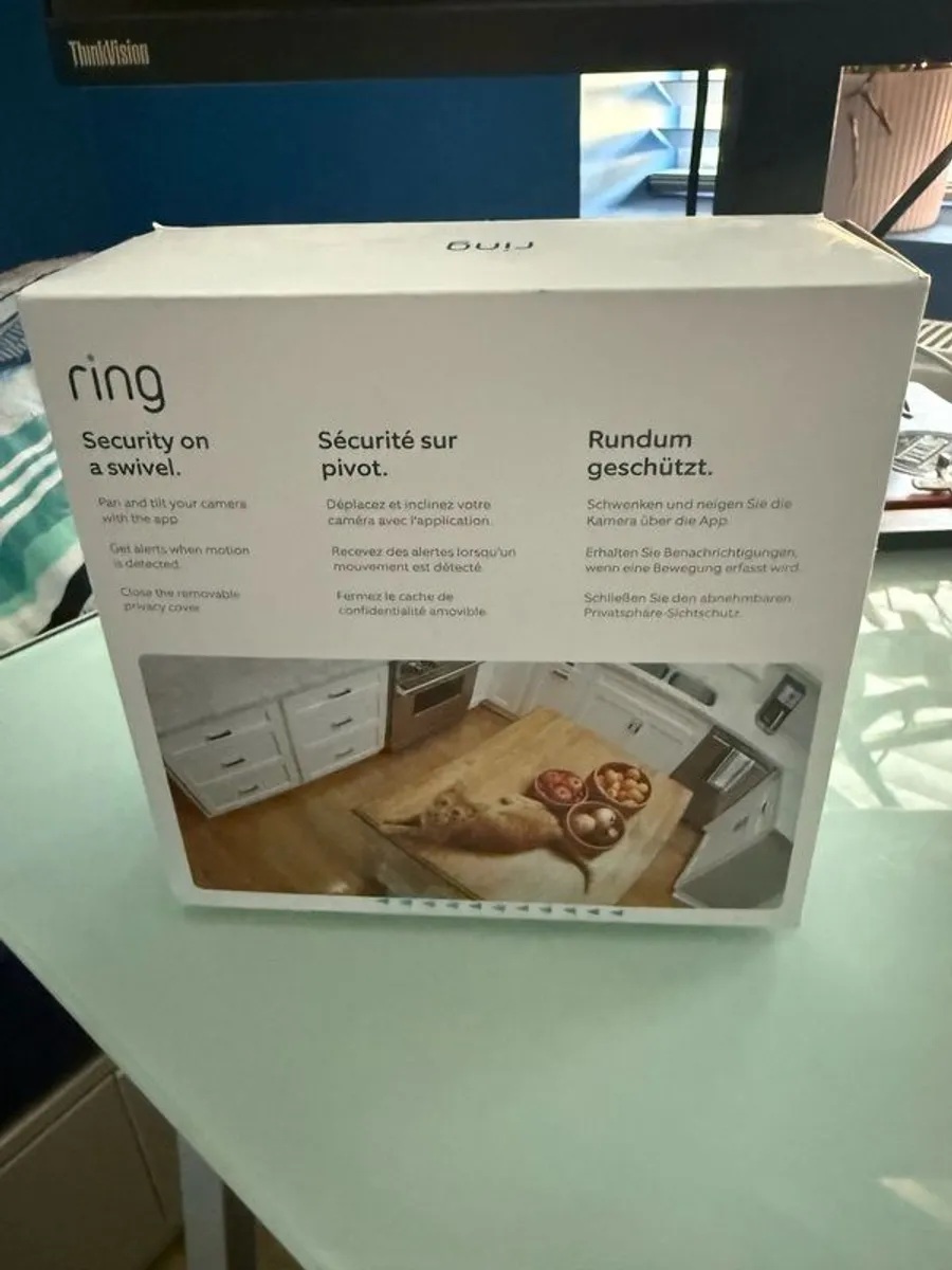 Ring Pan-Tilt Camera - brand new, white. - Image 2