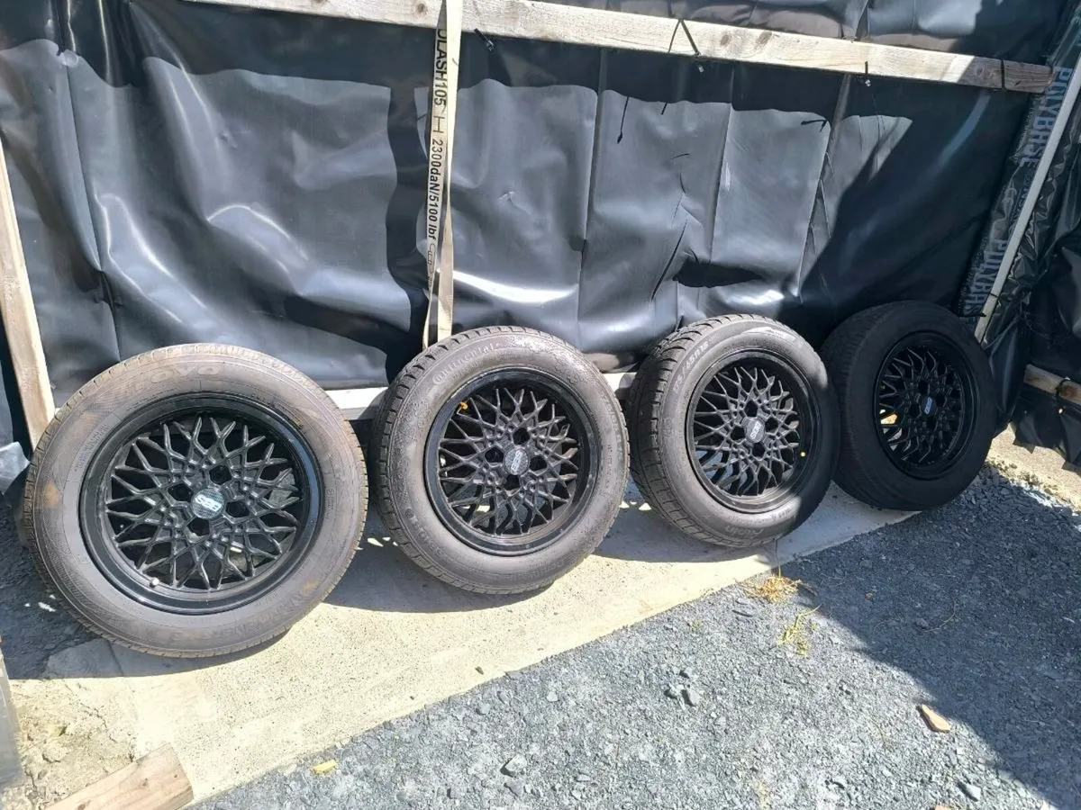 4 BSS wheel s and tyres 80% - Image 1