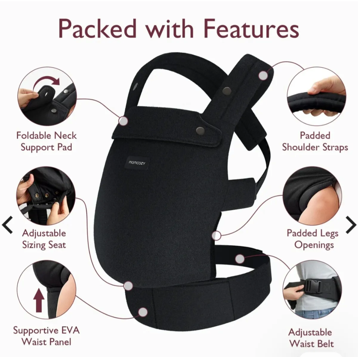 MOMCOZY Baby Carrier - Image 2