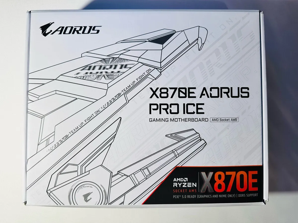 AM5 Bundle - X870E PRO ICE + Memory + Extra - Image 1