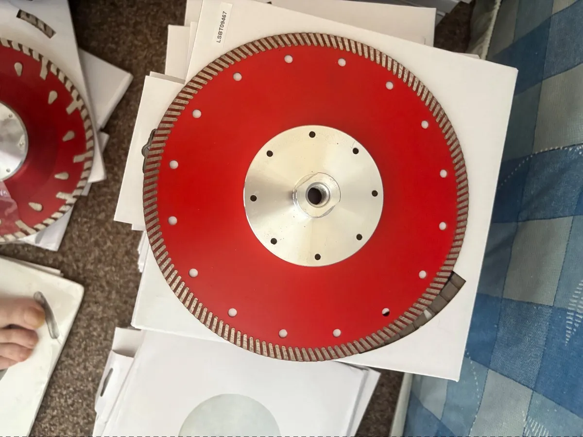 230MM 9” Granite Flange blade - Image 2