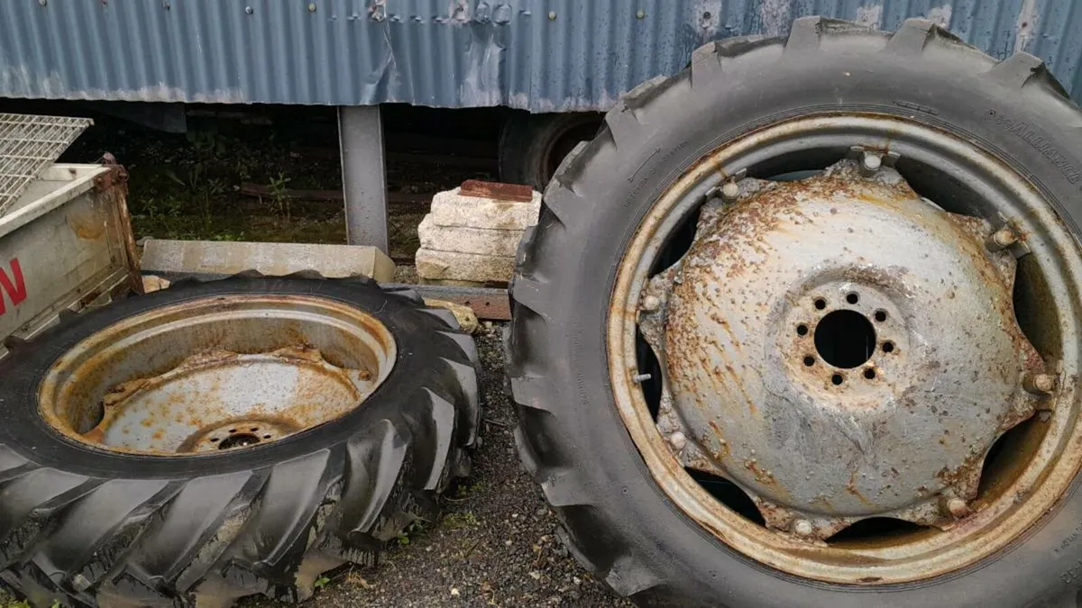 MASSEY FERGUSON 165 TYRES - Image 1