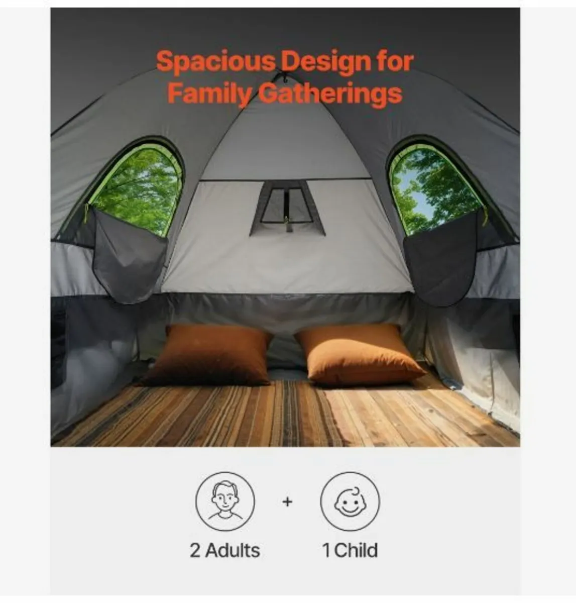Truck Tent 5.0-5.2ft Waterproof - Image 3