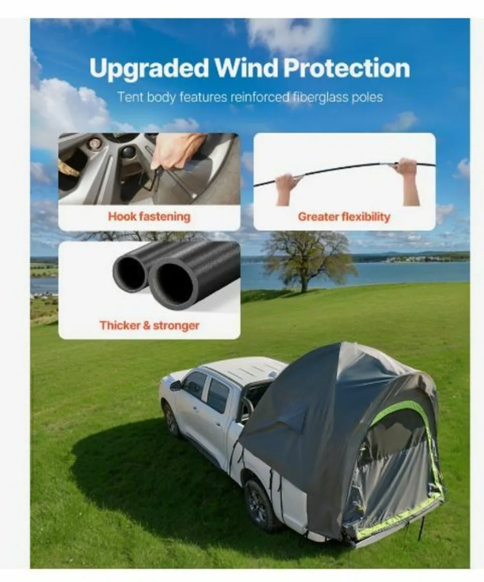Truck Tent 5.0-5.2ft Waterproof - Image 4
