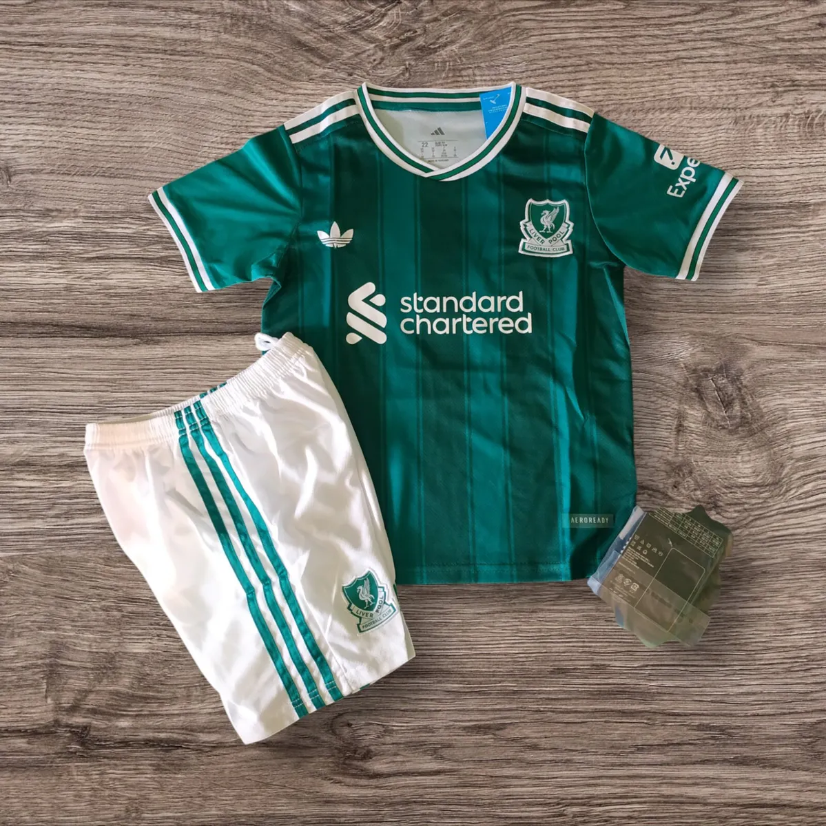 LIVERPOOL 25/26 (3RD) KIDS FULL KIT , 10/11 YRS