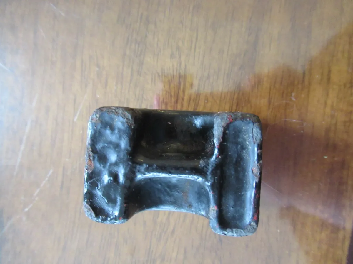antique weights avery cast iron cottage door  RARE - Image 3