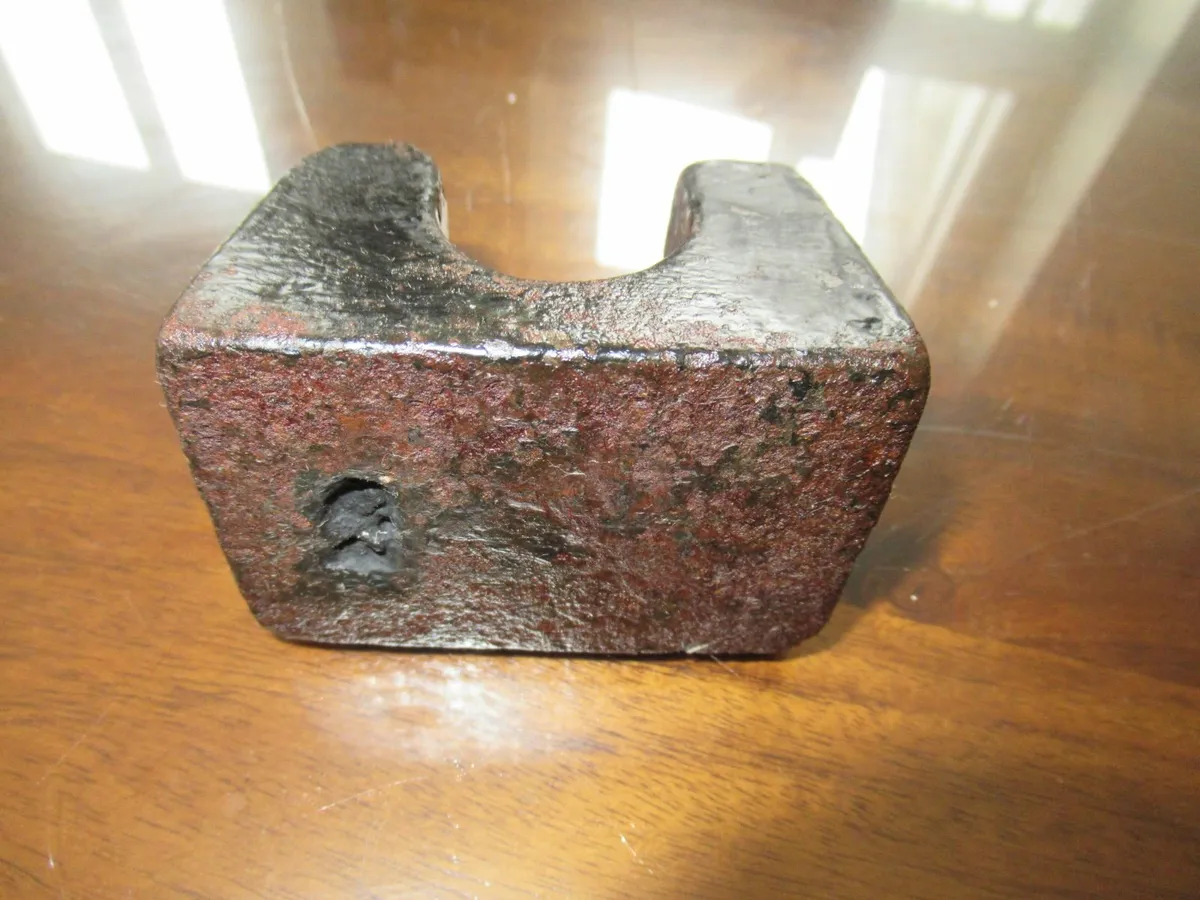 antique weights avery cast iron cottage door  RARE - Image 4