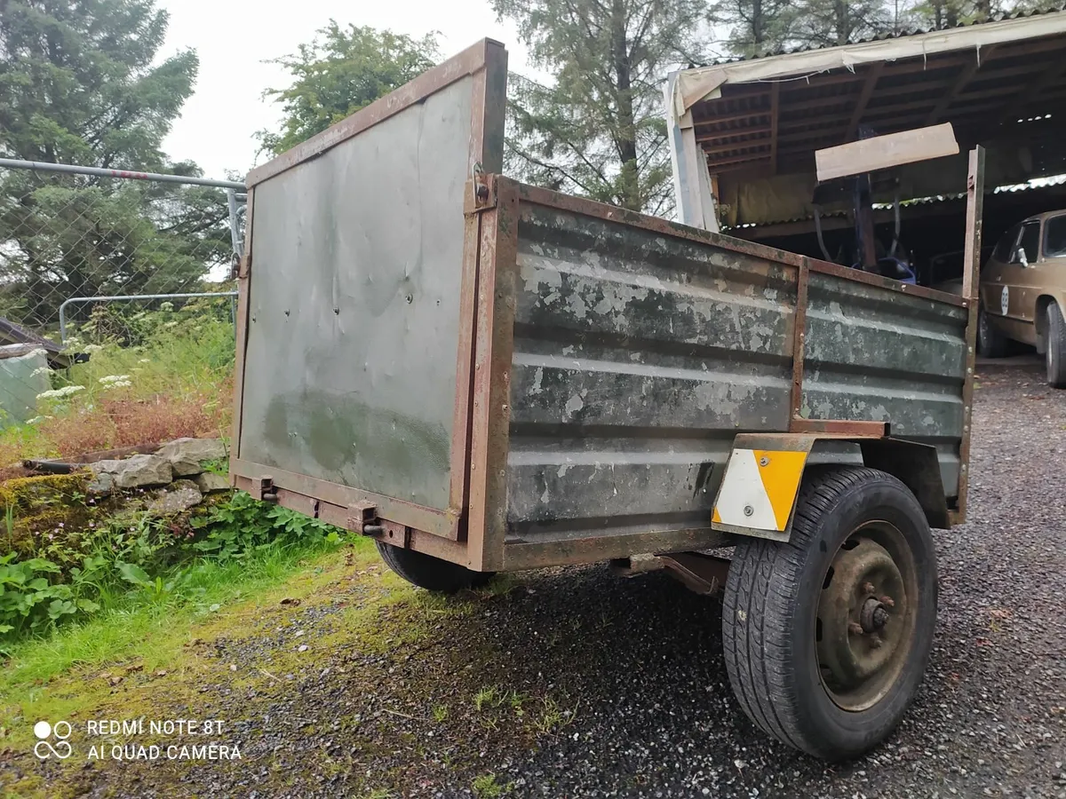 TRAILER MOTORCYCLE TIMBER ALUMINUIM / STEEL - Image 2