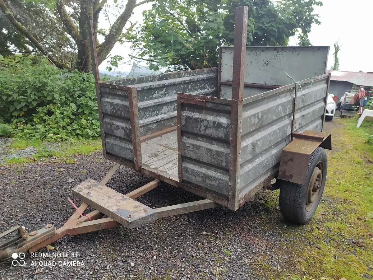TRAILER MOTORCYCLE TIMBER ALUMINUIM / STEEL - Image 4