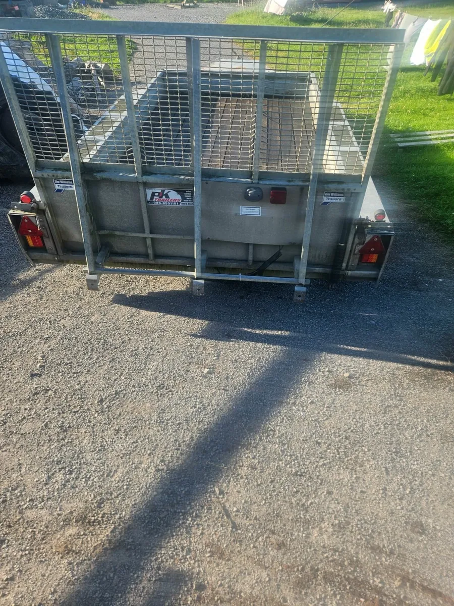 Ifor William 12x6 Plant Trailer - Image 4