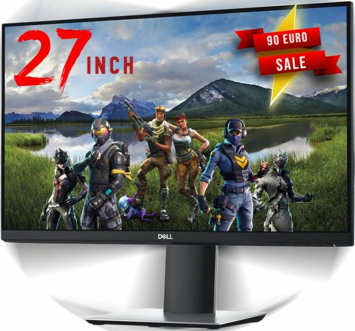 Dell 27 INCH Monitor PC LAPTOP - Image 1