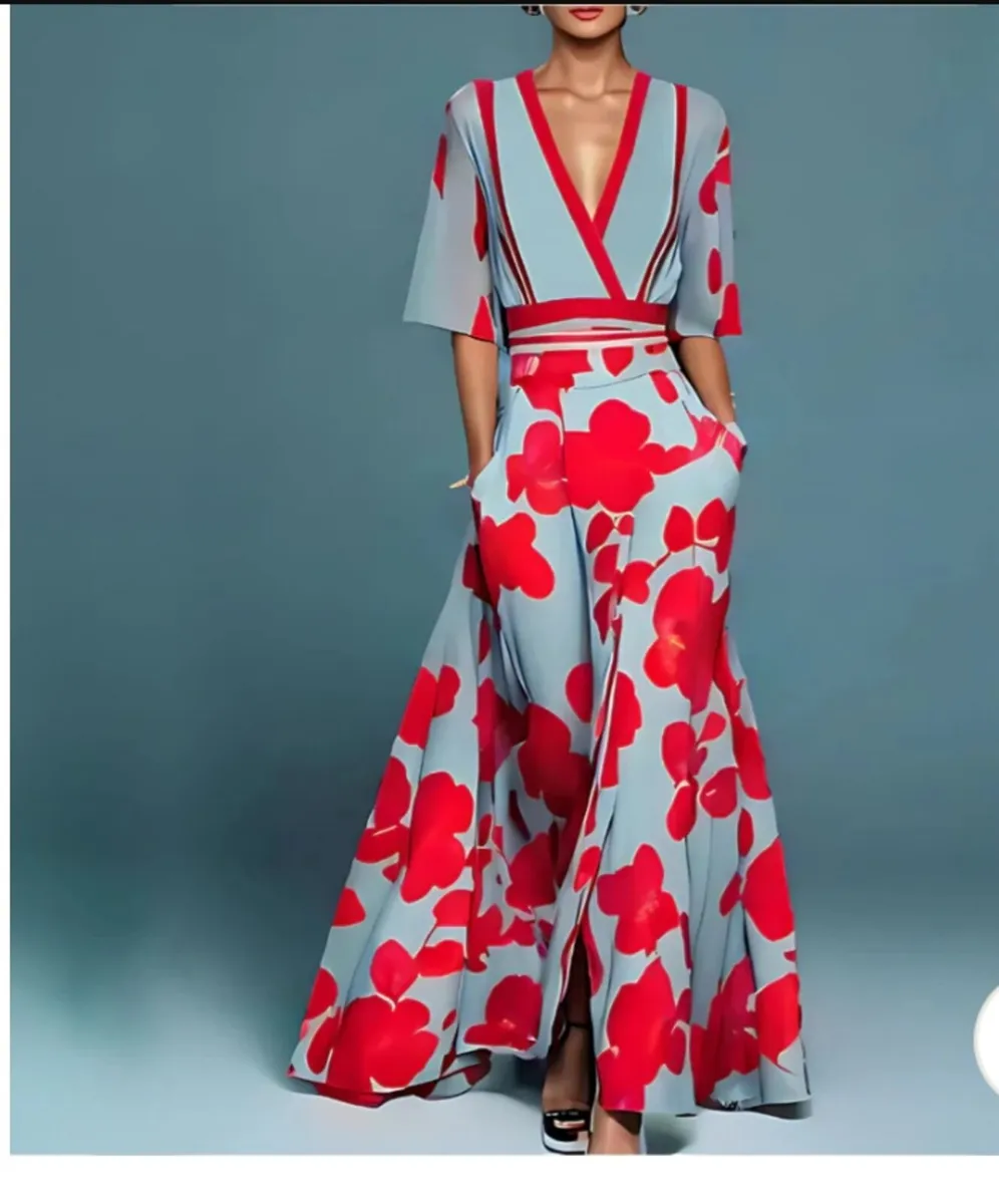 Occasion Dress & Shawl - Image 1