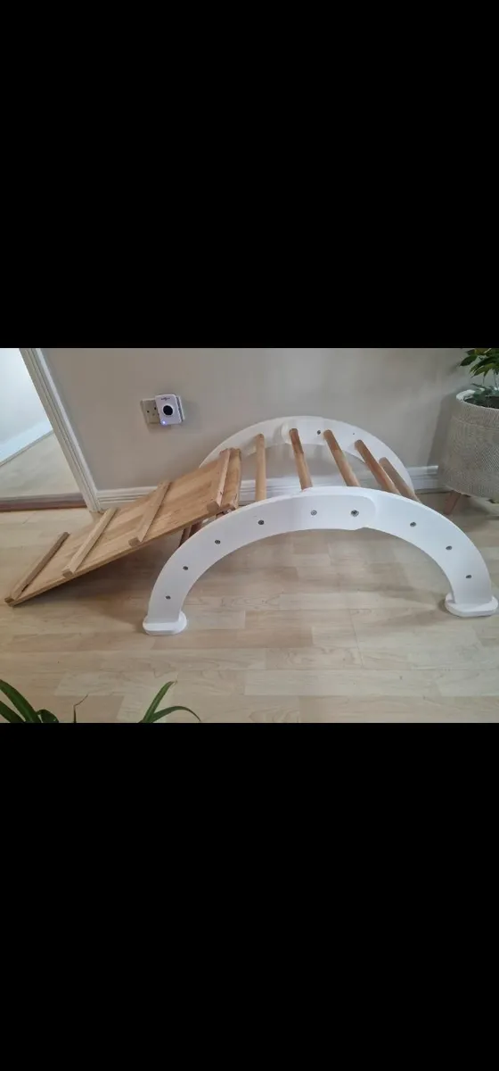 Wooden Climbing arch and Frame - Image 2
