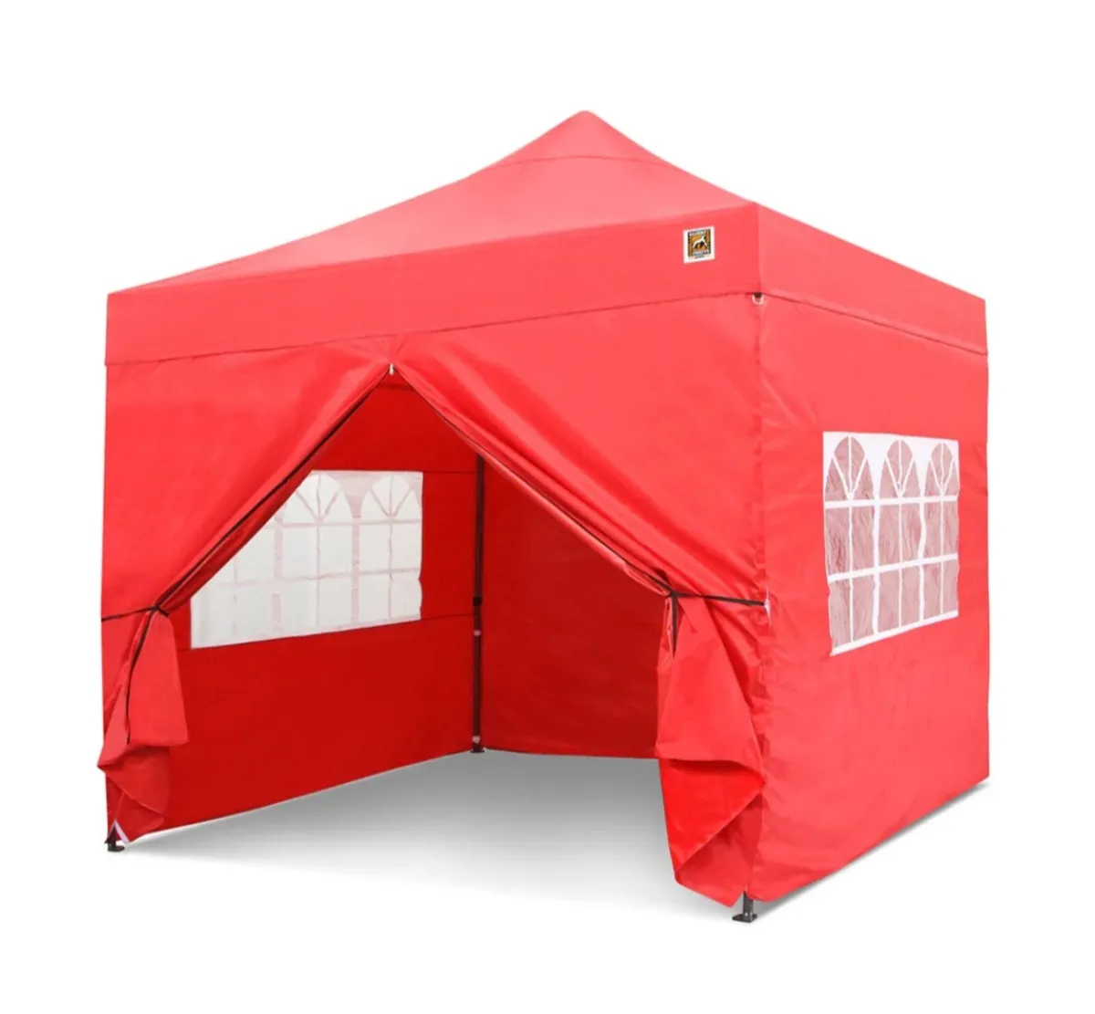 Gorilla Gazebo 3m x 3m Pop-Up Gazebo - Red - Image 2