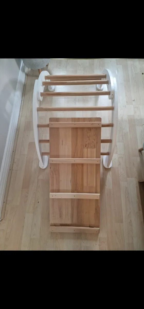 Wooden Climbing arch and Frame - Image 4
