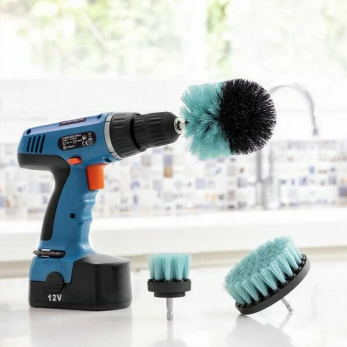 Cyclean InnovaGoods 3 Piece Drill Cleaning Brush S - Image 2