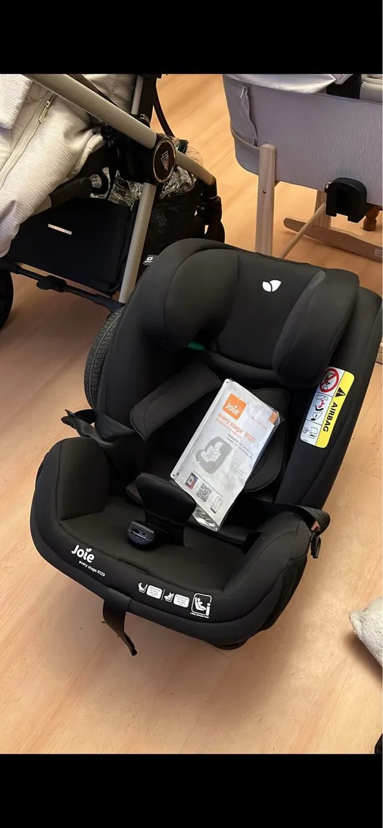 Joie every stage car seat.