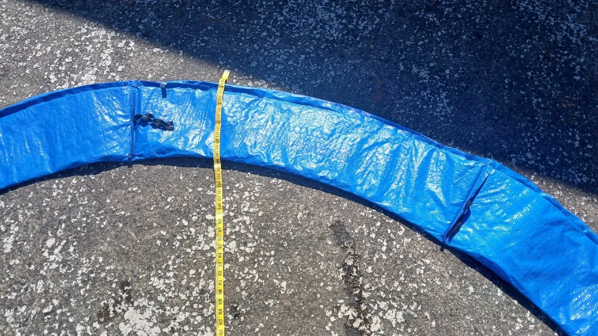 New 10ft trampoline Safety Mat. FREE TO TAKE AWAY - Image 3