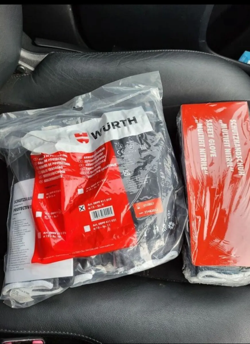 Working gloves WURTH Size 9 - Image 3