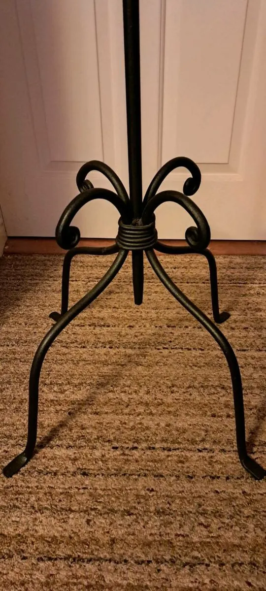 Wrought Iron Coat Stand - Image 4