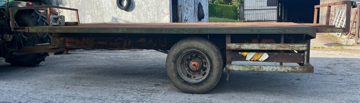 25FT Flat bale Trailer - Image 3
