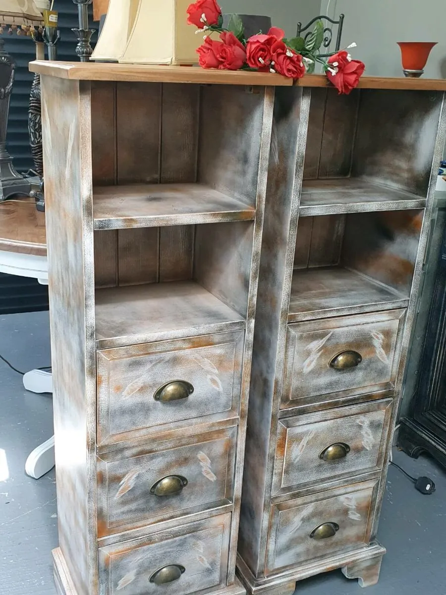 New pair of solid wood tallboys - Image 3