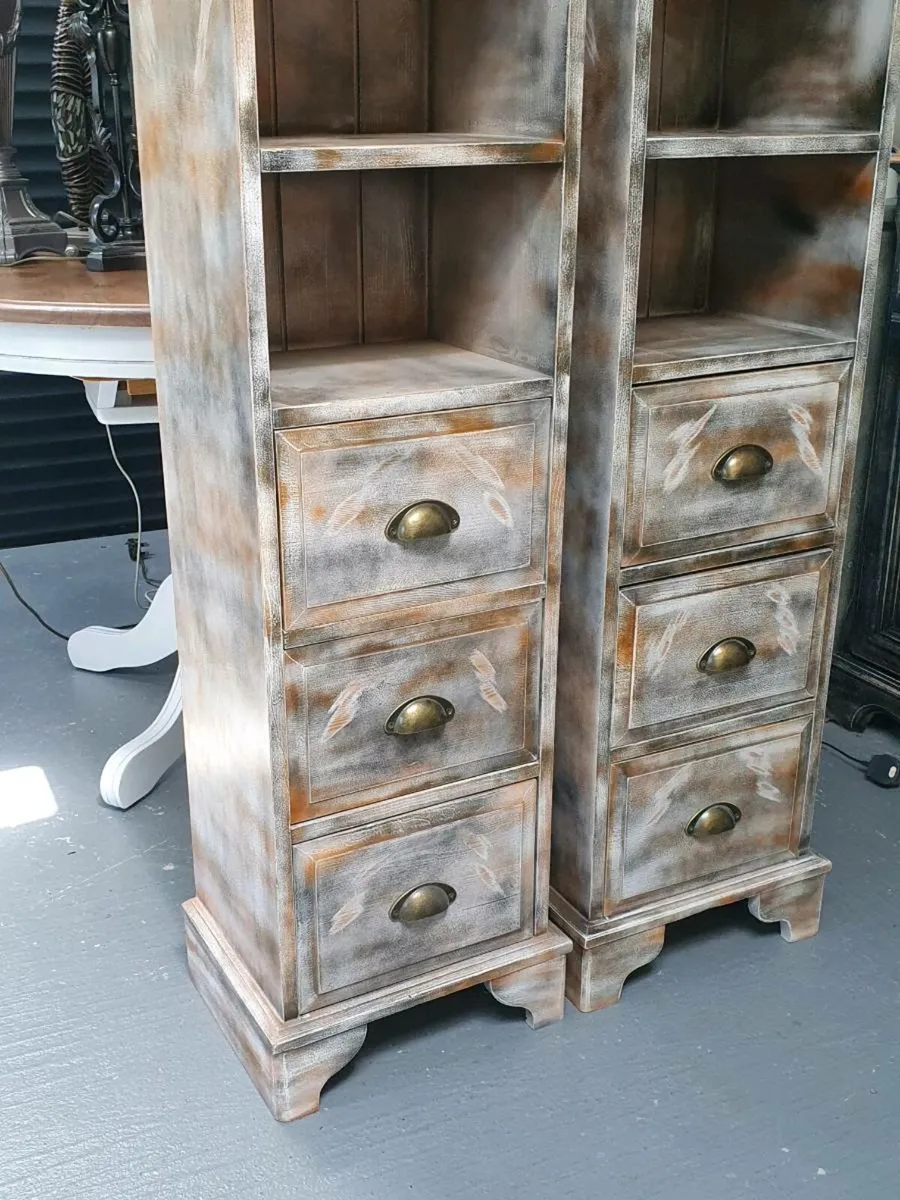 New pair of solid wood tallboys - Image 4