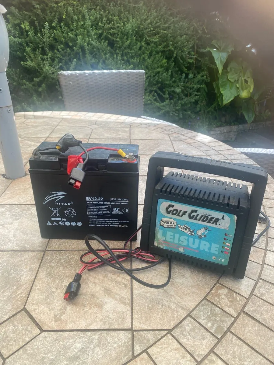 Golf charger and battery - Image 1