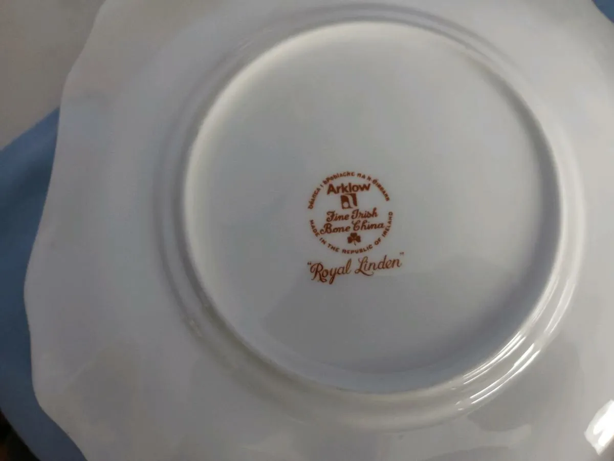 21 piece  ARKLOW BONE China Tea Set. - Image 3