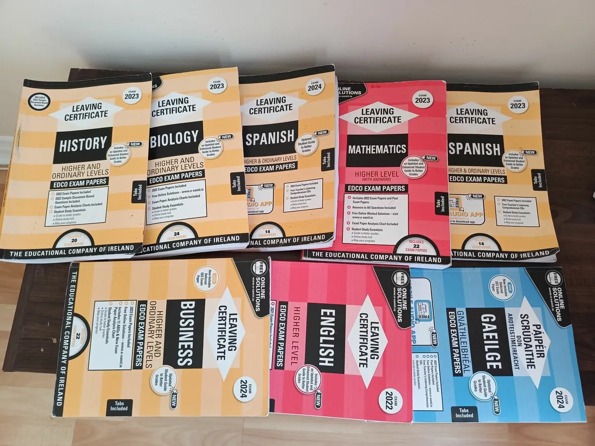 School books leaving cert - Image 1