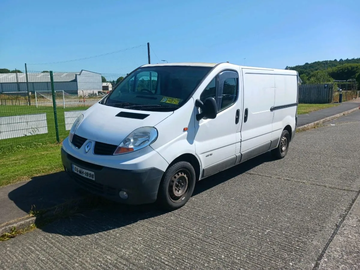 2008 renault trafic...tested for 1 year - Image 1