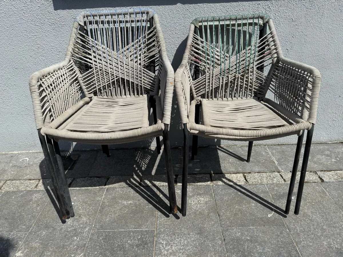 6 Garden Armchairs (FREE) - Image 3