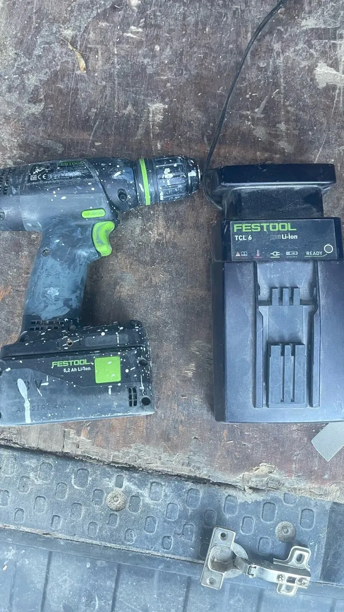 Festool 18v drill and 220v planer - Image 1