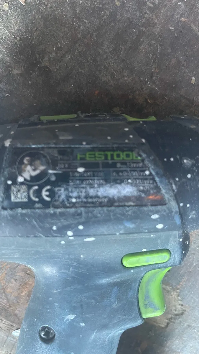 Festool 18v drill and 220v planer - Image 2