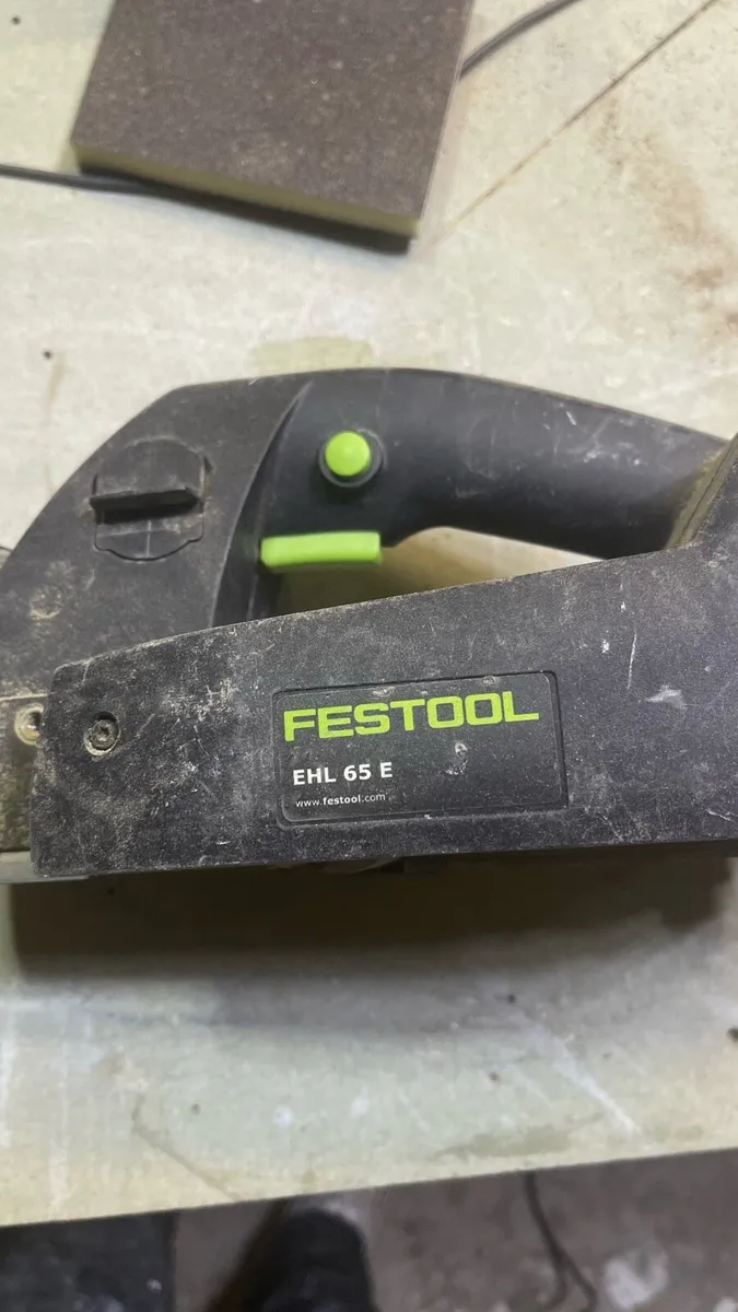 Festool 18v drill and 220v planer - Image 4