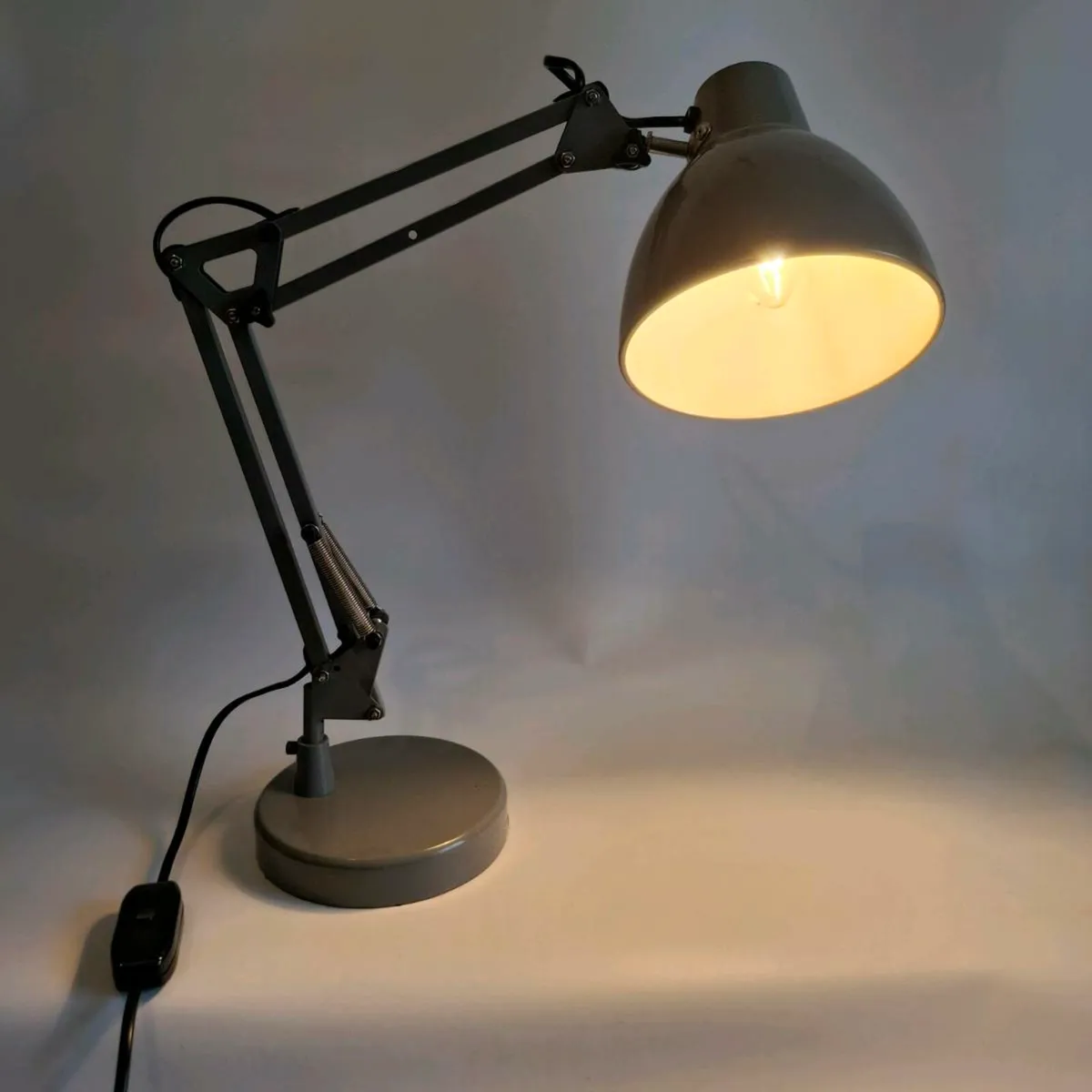 Grey Angled Desklamp - Image 1